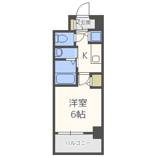 Livecasa本町の間取り画像